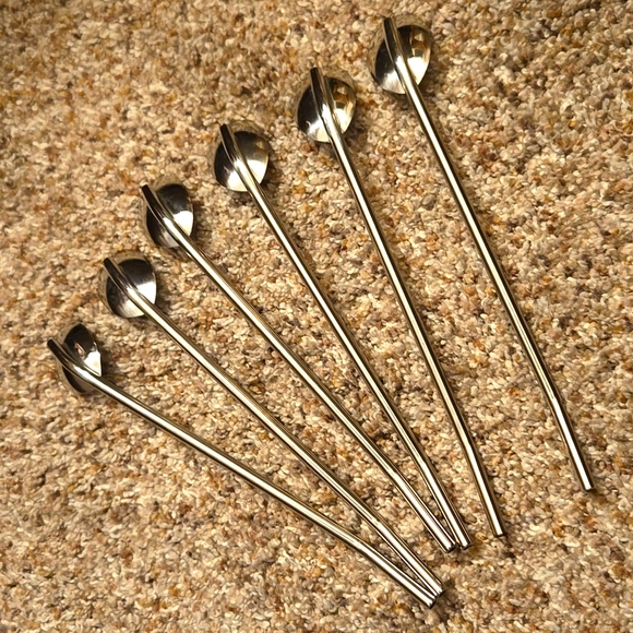 Cocktail Spoons (6) - Picture 3 of 5